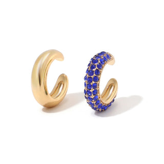 Buy 211521 Gold Color Clip Earrings.