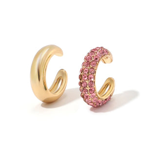 Buy 211524 Gold Color Clip Earrings.