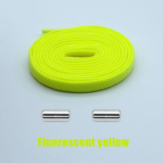 Buy fluorescent-yellow Elastic No Tie Shoelaces.