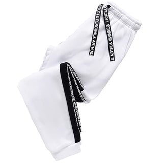 Buy white-long-pant Men's Hoodies Long Sleeve Casual Print.