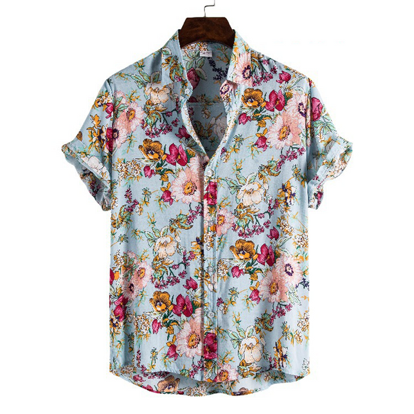 Floral Hawaiian Aloha Men's Shirt 2022.