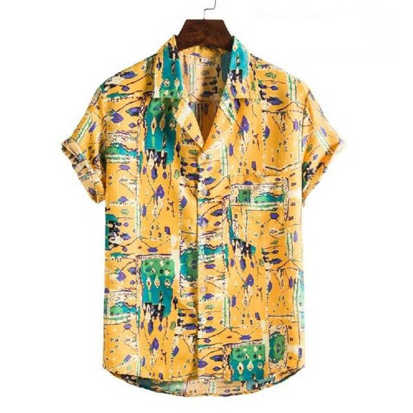 Floral Hawaiian Aloha Men's Shirt 2022.