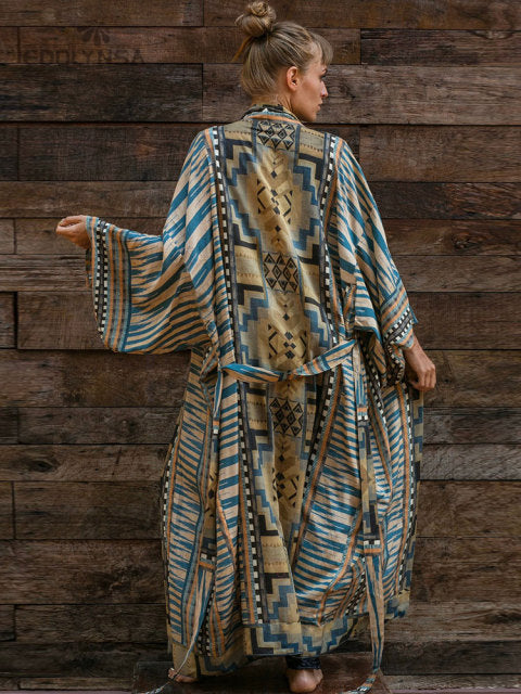Embroidered Kaftan Tunic Beach Cover up.